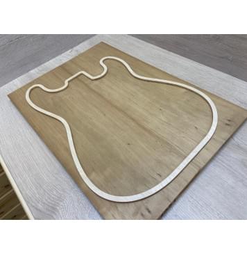 Ольха (Печеная 180) заготовка на топ Тангент ААА 20х183х520 мм - 2 шт. (книжкой) Ольха (Печеная 180) заготовка на топ Тангент ААА 20х183х520 мм - 2 шт. (книжкой)-1