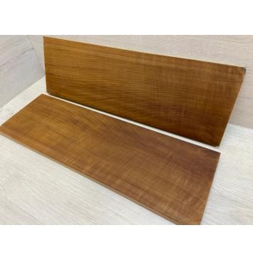 Ольха  (Печеная 180) заготовка на топ Смешанный ААА 19х164х515 мм (2 шт книжкой) Ольха  (Печеная 180) заготовка на топ Смешанный ААА 19х164х515 мм (2 шт книжкой)-1