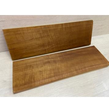 Ольха  (Печеная 180) заготовка на топ Смешанный ААА 19х164х515 мм (2 шт книжкой) Ольха  (Печеная 180) заготовка на топ Смешанный ААА 19х164х515 мм (2 шт книжкой)-2