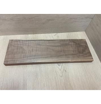 Орех Американский Волнистый заготовка на топ для Тревел гитары Тангент ААА Волна ААА 22х139х420 мм (1 шт под распил)-6