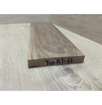 Орех Американский Волнистый заготовка на топ для Тревел гитары Тангент ААА Волна ААА 22х139х420 мм (1 шт под распил)-8