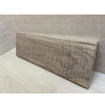 Орех Американский Волнистый заготовка на топ для Тревел гитары Тангент ААА Волна АА 21х139х420 мм (1 шт под распил)-3