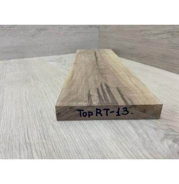 Орех Американский Волнистый заготовка на топ для Тревел гитары Тангент ААА Волна АА 21х139х420 мм (1 шт под распил)-1