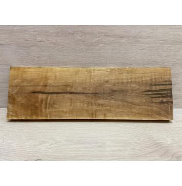 Орех Американский Волнистый заготовка на топ для Тревел гитары Тангент ААА Волна АА 21х139х420 мм (1 шт под распил)-0