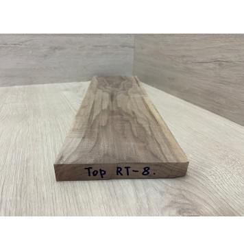 Орех Американский Волнистый заготовка на топ для Тревел гитары Тангент ААА Волна ААА 19х137х450 мм (1 шт под распил)-10