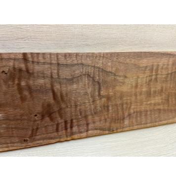 Орех Американский Волнистый заготовка на топ для Тревел гитары Тангент ААА Волна ААА 19х137х450 мм (1 шт под распил)-4