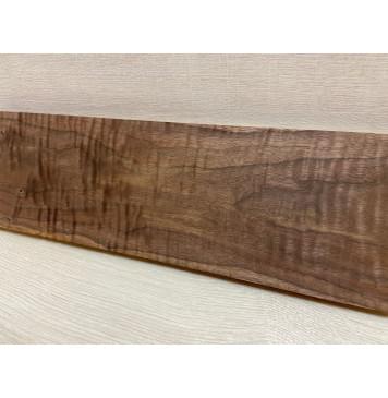 Орех Американский Волнистый заготовка на топ для Тревел гитары Тангент ААА Волна ААА 19х137х450 мм (1 шт под распил)-5