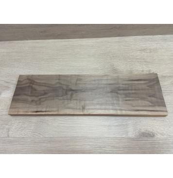 Орех Американский Волнистый заготовка на топ для Тревел гитары Тангент АА Волна АА 20х137х450 мм (1 шт под распил)-7