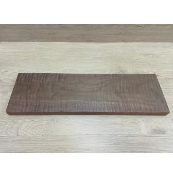 Орех Американский Волнистый заготовка на топ для Тревел гитары Тангент ААА Волна ААА 23.5х138х460 мм (1 шт под распил)-3