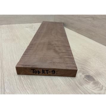 Орех Американский Волнистый заготовка на топ для Тревел гитары Тангент ААА Волна ААА 23.5х138х460 мм (1 шт под распил)-1