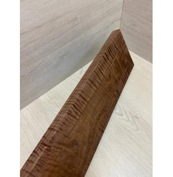 Орех Американский Волнистый заготовка на топ для Тревел гитары Тангент ААА Волна ААА 23.5х138х460 мм (1 шт под распил)-6