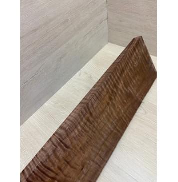 Орех Американский Волнистый заготовка на топ для Тревел гитары Тангент ААА Волна ААА 23.5х138х460 мм (1 шт под распил)-4