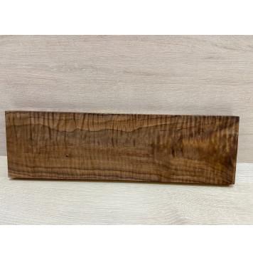 Орех Американский Волнистый заготовка на топ для Тревел гитары Тангент ААА Волна ААА 23х139х460 мм (1 шт под распил)-2