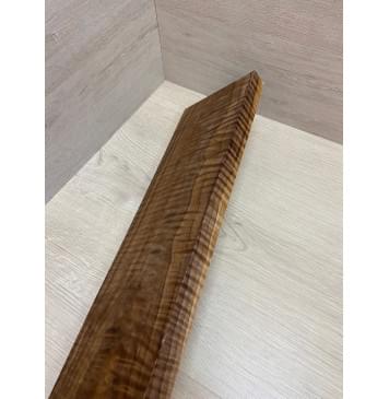 Орех Американский Волнистый заготовка на топ для Тревел гитары Тангент ААА Волна ААА 23х139х460 мм (1 шт под распил)-4