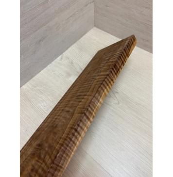 Орех Американский Волнистый заготовка на топ для Тревел гитары Тангент ААА Волна ААА 23х139х460 мм (1 шт под распил)-6