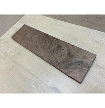 Орех Американский Волнистый заготовка на топ для Тревел гитары Смешанный А Волна ААА 23х138х500 мм (1 шт под распил)-6