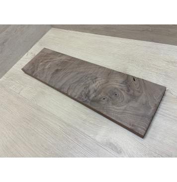 Орех Американский Волнистый заготовка на топ для Тревел гитары Смешанный А Волна ААА 23х138х500 мм (1 шт под распил)-5