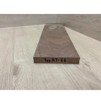 Орех Американский Волнистый заготовка на топ для Тревел гитары Смешанный А Волна ААА 22х138х500 мм (1 шт под распил)-3