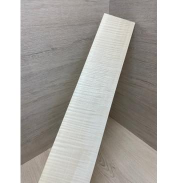 Клён Американский Белый Волнистый заготовка накладки для бас-гитары Радиал ААА Волна ААА 9х113х750 мм-5