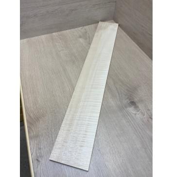 Клён Американский Белый Волнистый заготовка накладки для бас-гитары Радиал ААА Волна ААА 9х113х740 мм-4