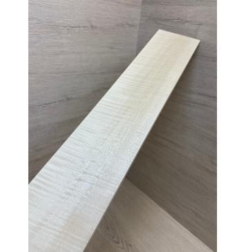 Клён Американский Белый Волнистый заготовка накладки для бас-гитары Радиал ААА Волна ААА 9х113х740 мм-3