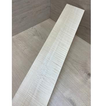 Клён Американский Белый Волнистый заготовка накладки для бас-гитары Радиал ААА Волна ААА 9х113х740 мм-2