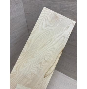 Ясень Белый заготовка накладки на головку грифа Тангент ААА 5х123х285 мм-2