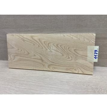 Ясень Белый заготовка накладки на головку грифа Тангент ААА 5х123х285 мм-0