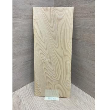 Ясень Белый заготовка накладки на головку грифа Тангент ААА 5х123х285 мм-2