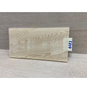 Ясень Белый заготовка накладки на головку грифа Тангент ААА 5х128х245 мм-0