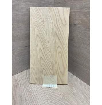 Ясень Белый заготовка накладки на головку грифа Тангент ААА 5х128х245 мм-3