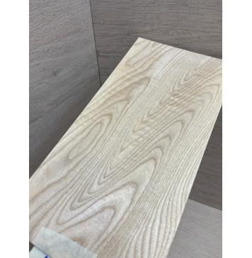 Ясень Белый заготовка накладки на головку грифа Тангент ААА 5х128х245 мм-2