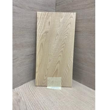 Ясень Белый заготовка накладки на головку грифа Тангент ААА 5х1283х245 мм-3