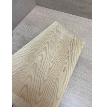 Ясень Белый заготовка накладки на головку грифа Тангент ААА 5х1283х245 мм-2