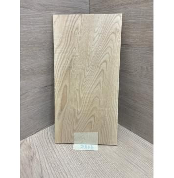 Ясень Белый заготовка накладки на головку грифа Тангент ААА 5х128х245 мм-3