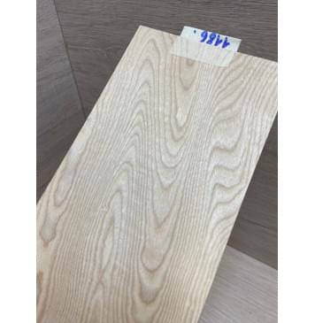 Ясень Белый заготовка накладки на головку грифа Тангент ААА 5х128х245 мм-1