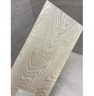 Ясень Белый заготовка накладки на головку грифа Тангент ААА 5х128х250 мм-2