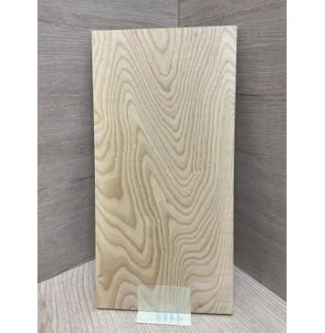 Ясень Белый заготовка накладки на головку грифа Тангент ААА 5х128х250 мм-2