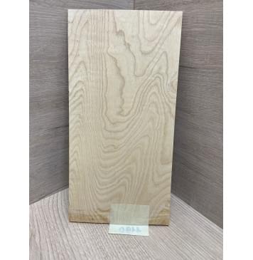 Ясень Белый заготовка накладки на головку грифа Тангент ААА 5х128х250 мм-1