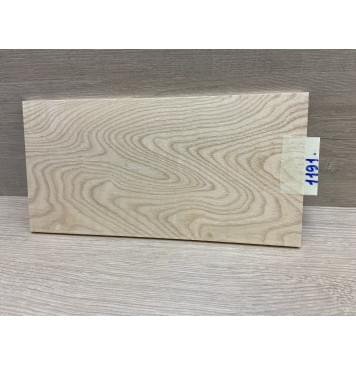 Ясень Белый заготовка накладки на головку грифа Тангент ААА 5х128х250 мм-0