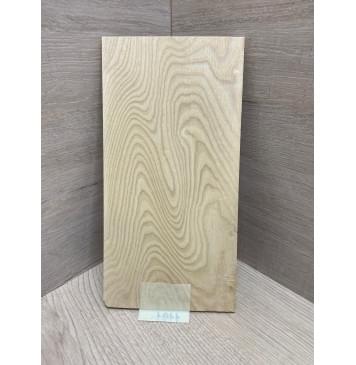 Ясень Белый заготовка накладки на головку грифа Тангент ААА 5х128х250 мм-2