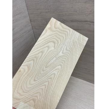 Ясень Белый заготовка накладки на головку грифа Тангент ААА 5х128х250 мм-1