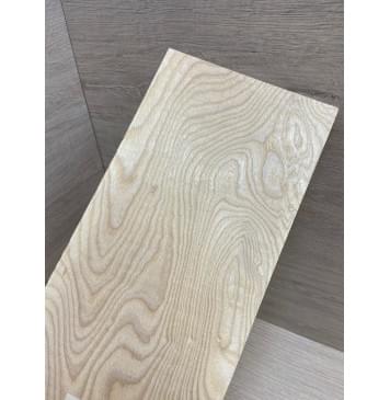 Ясень Белый заготовка накладки на головку грифа Тангент ААА 5х128х250 мм-2