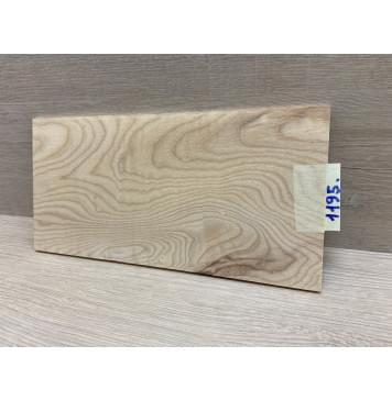 Ясень Белый заготовка накладки на головку грифа Тангент ААА 4.5х128х255 мм-0