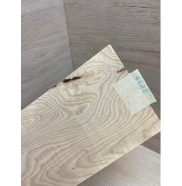 Ясень Белый заготовка накладки на головку грифа Тангент ААА 4.5х128х255 мм-4