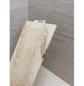 Ясень Белый заготовка накладки на головку грифа Тангент ААА 4.5х128х255 мм-2