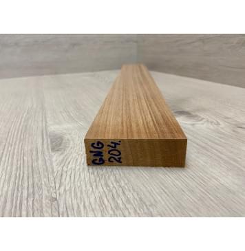 Махагон Кая заготовка грифа для Безголовой гитары Радиал ААА 24х78х615 мм-2