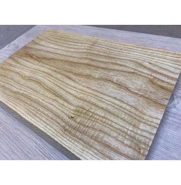 Ясень Белый Волнистый заготовка корпуса для Тревел гитары Тангент А Волна А 46х260х390 мм (Массив)-6