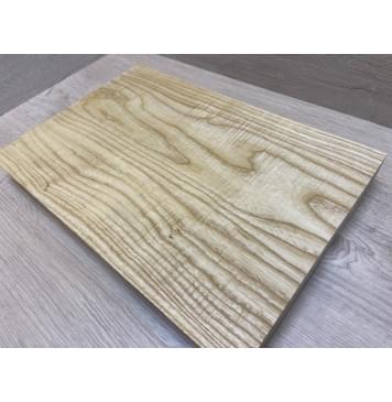 Ясень Белый Волнистый заготовка корпуса для Тревел гитары Тангент А Волна А 46х260х390 мм (Массив)-8