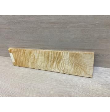 Клён Белый Явор, Волнистый заготовка накладки на головку грифа Смешанный ААА Волна ААА 10х(95-102)х380 мм-10